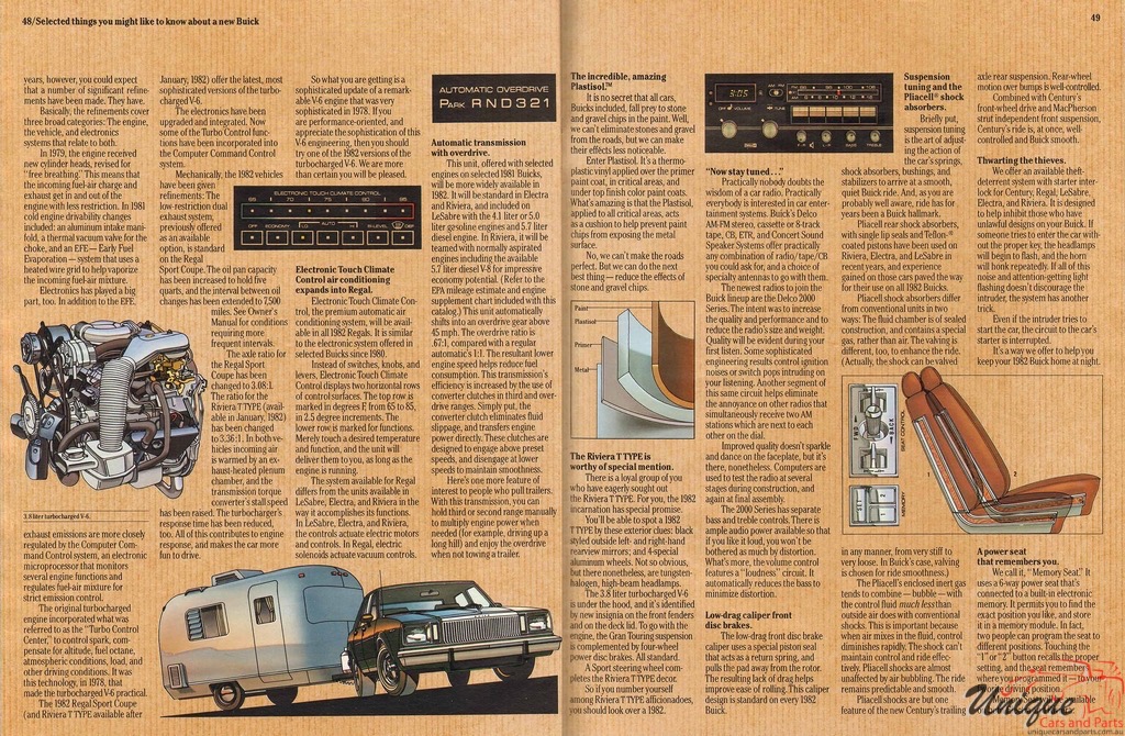 1982 Buick Prestige Full-Line All Models Brochure Page 34